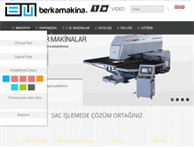 Tablet Screenshot of berkamakina.com.tr